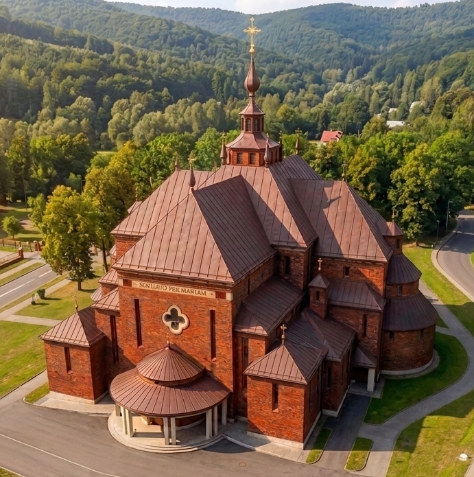 Wizualizacja nowego kościoła